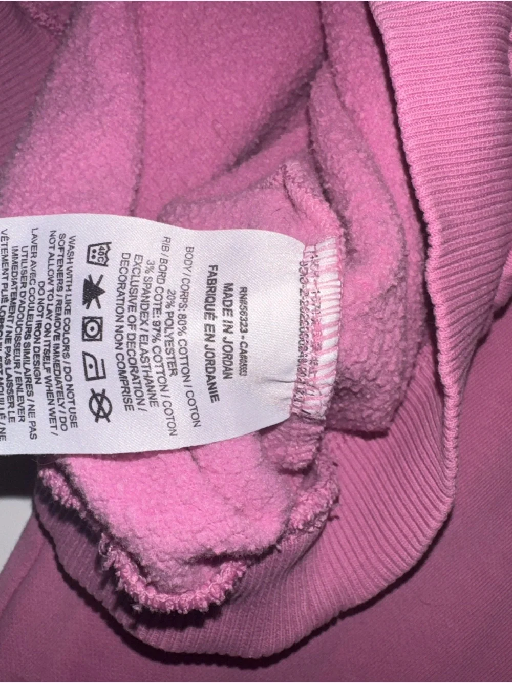 Nike Crewneck Sweatshirt Size M Mauve Pink Embroidered Swoosh Pullover